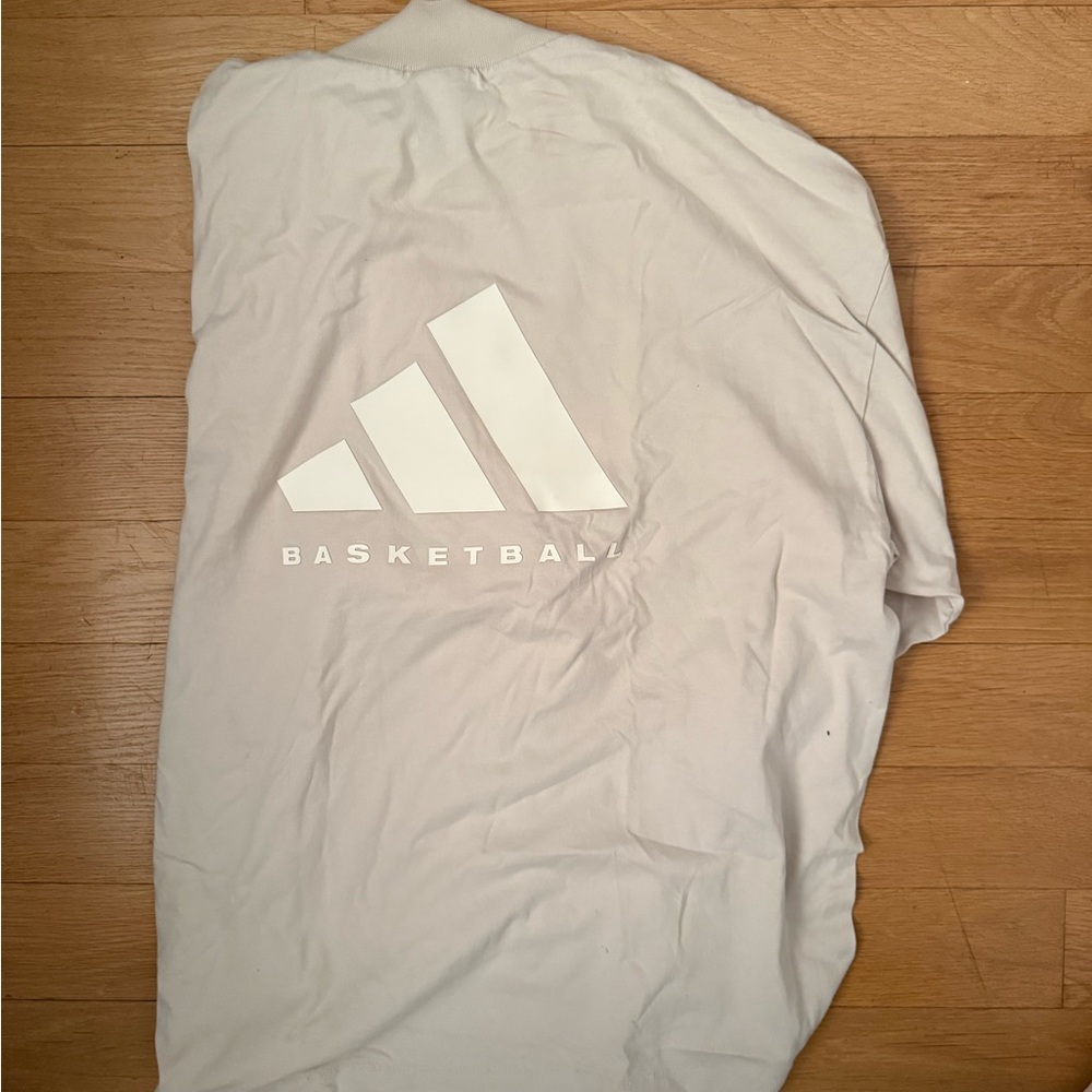 Adidas Basketball Mock Neck Tee